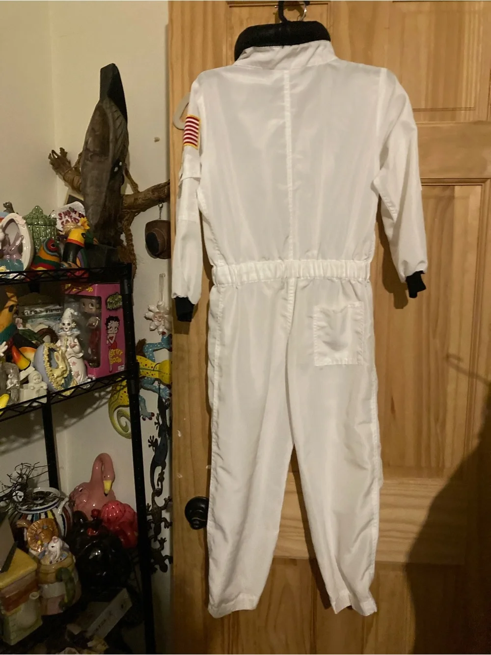 Aeromaz NASA backpack with jumpsuit, boots and hat costume